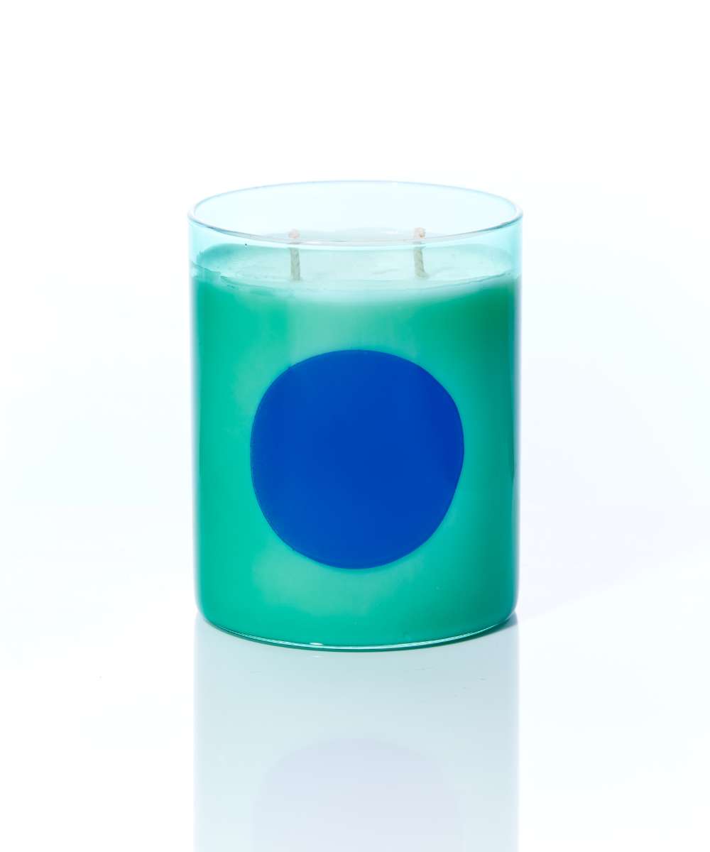 Wxy. Disco Glass Candle - Basil and Sweet Lime