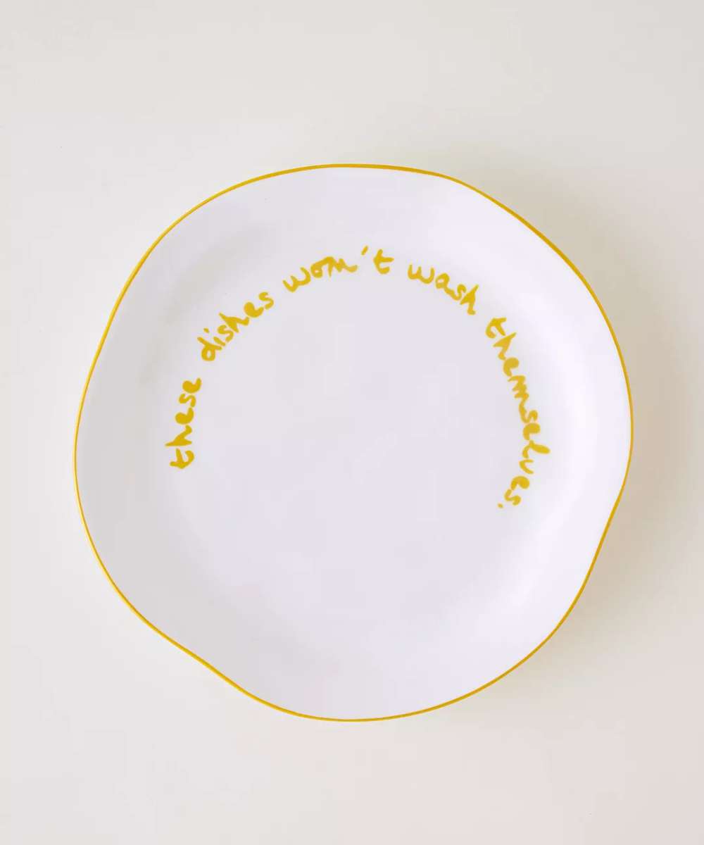 MÆGEN Slogan Plate - These Dishes Wont Wash Themselves