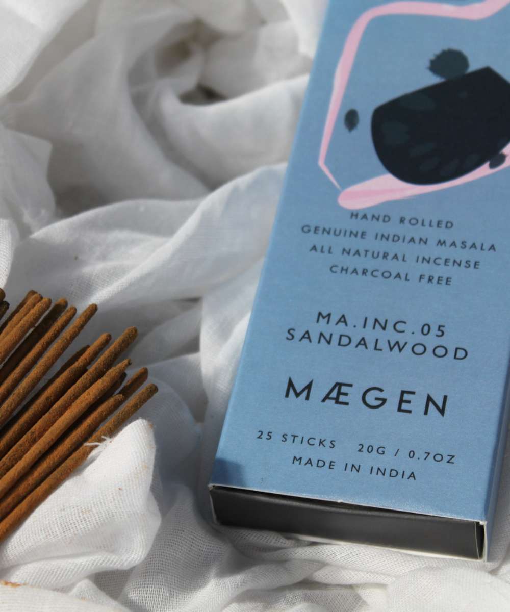 MÆGEN Incense Sticks - Sandalwood (25 Pack)