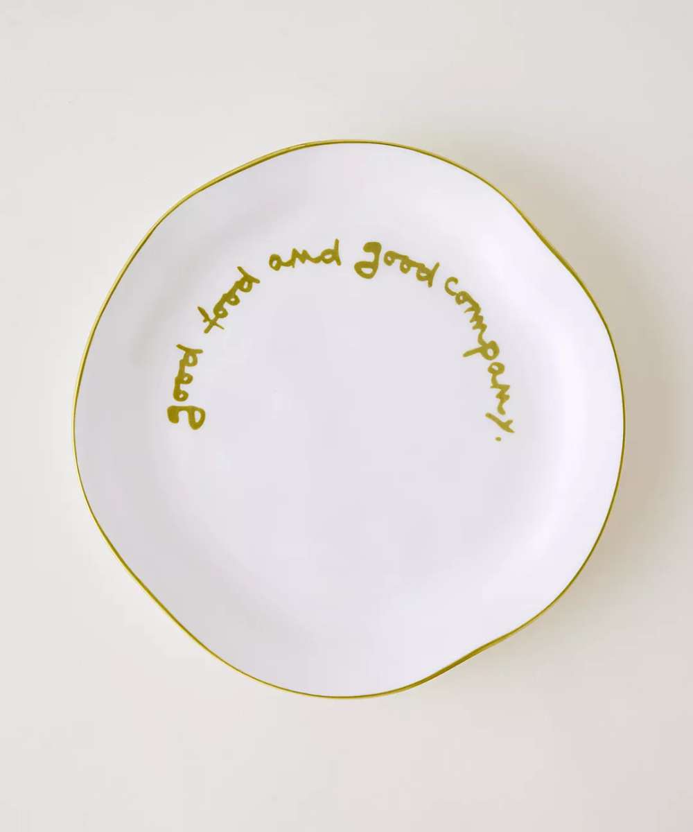 MÆGEN Slogan Plate - Good Food And Good Company