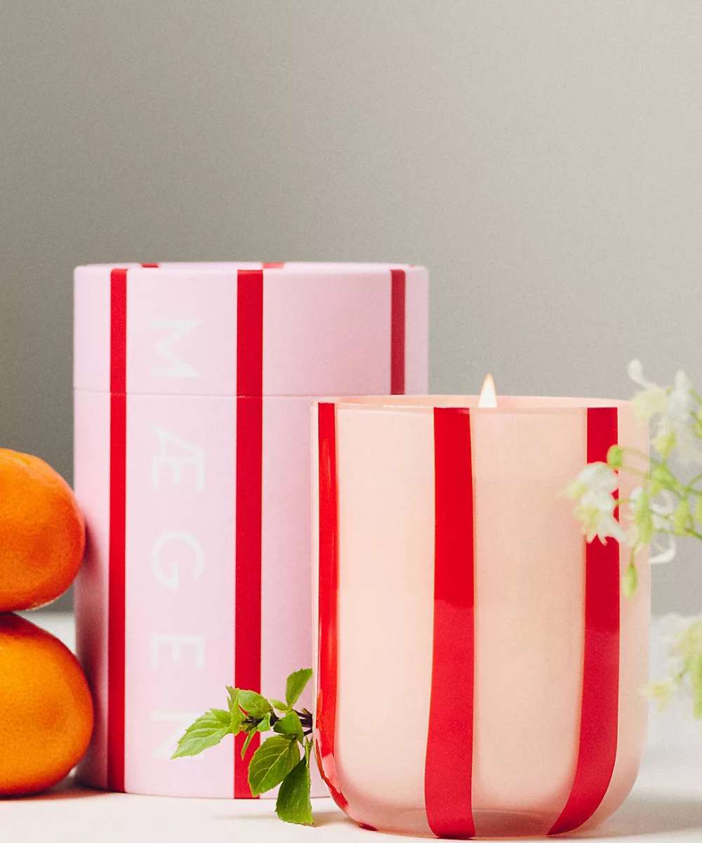 MÆGEN Atina Glass Candle - Orange Blossom & Basil