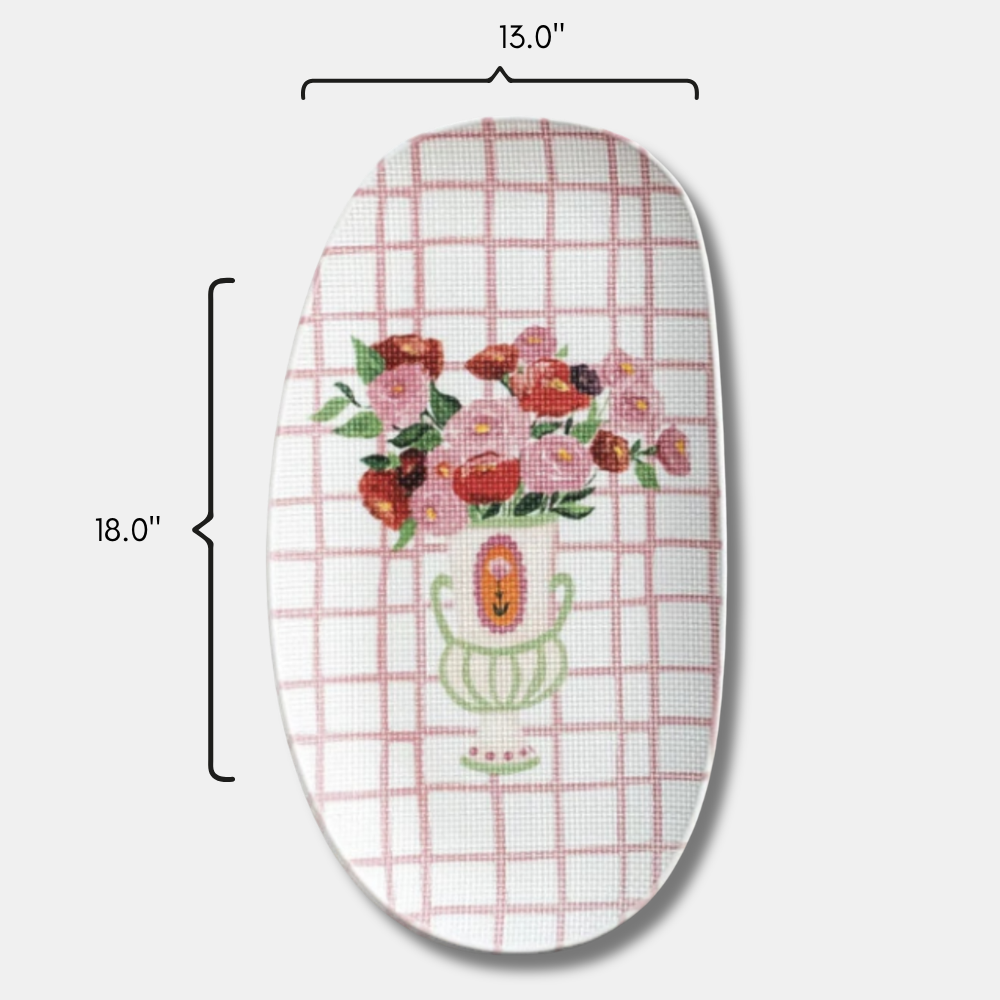 Bloom Stitch-Textured Stoneware Plates