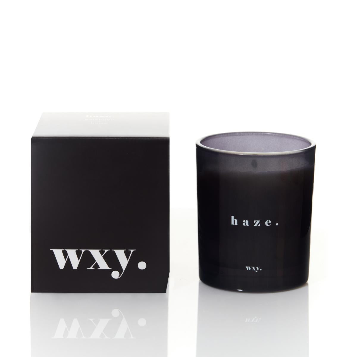 Wxy. Classic Haze Candle - Patchouli and Hemp