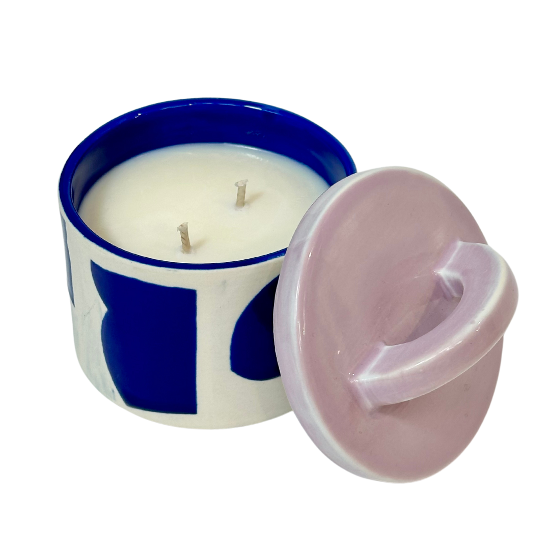 MÆGEN Pablo Pot Ceramic Candle - Fruity Crisp Green Apple