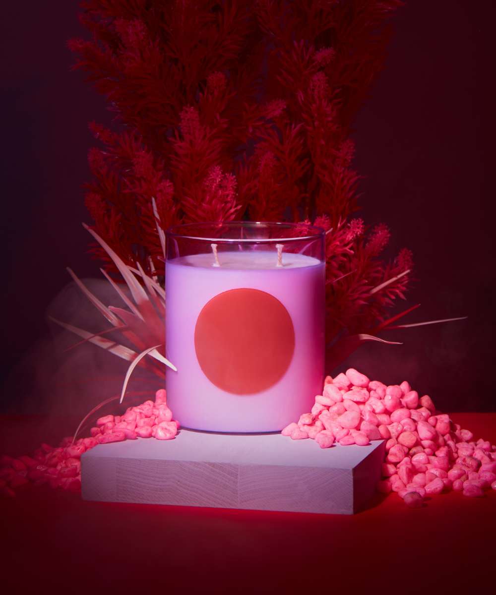 Wxy. Disco Glass Candle - Orris Root and Amber