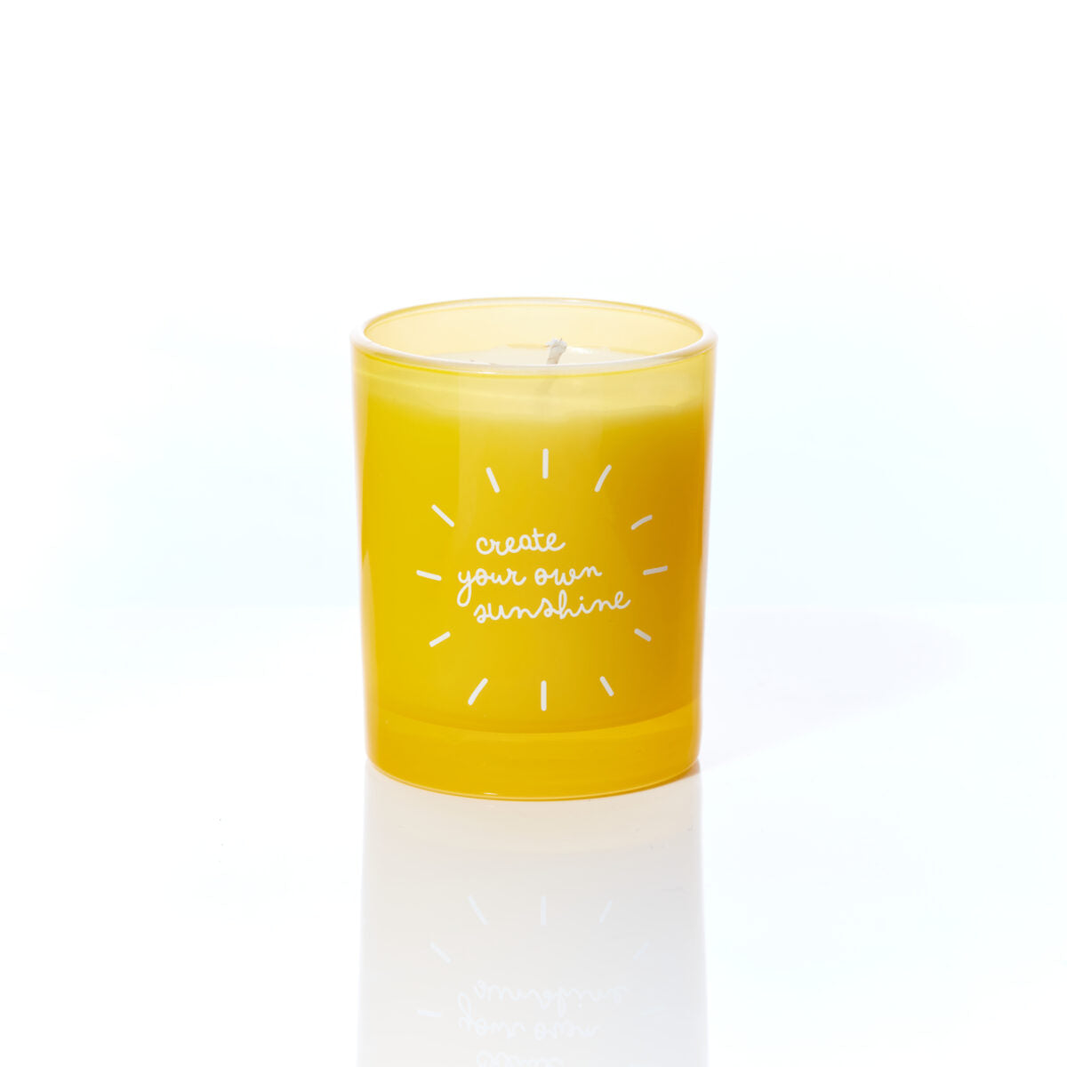 'Create Your Own Sunshine' Vibe Candle