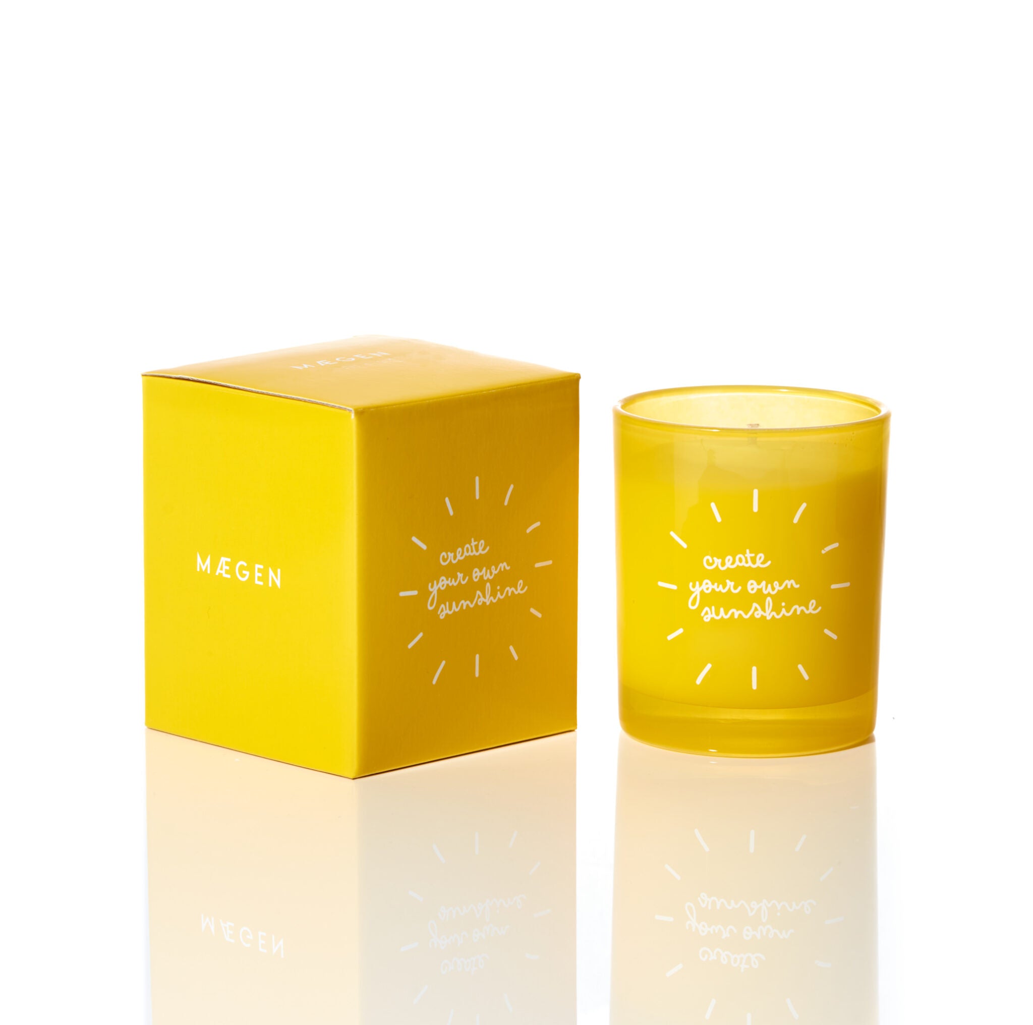 'Create Your Own Sunshine' Vibe Candle