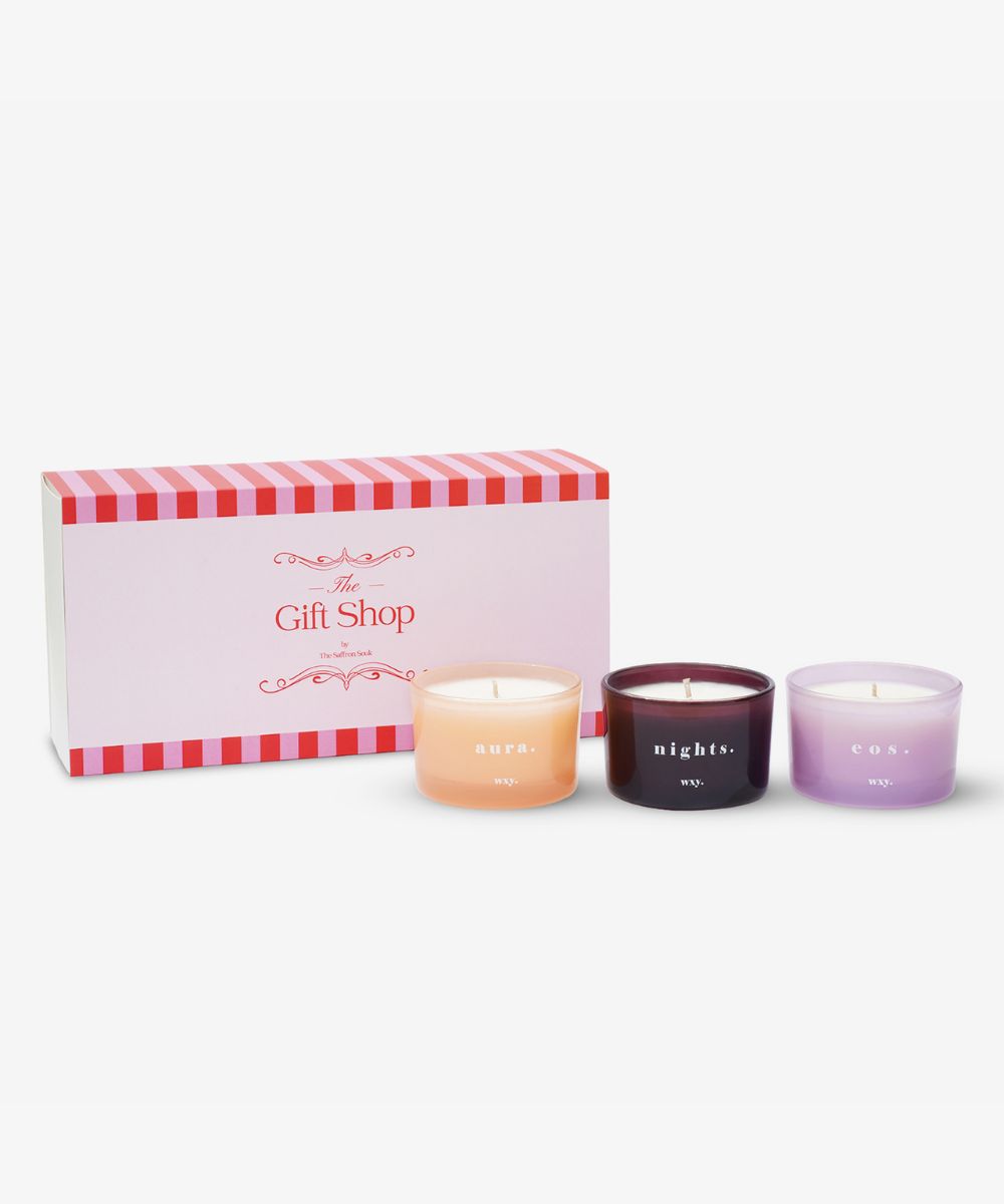Wxy Classic Mini Candle Trio Sets