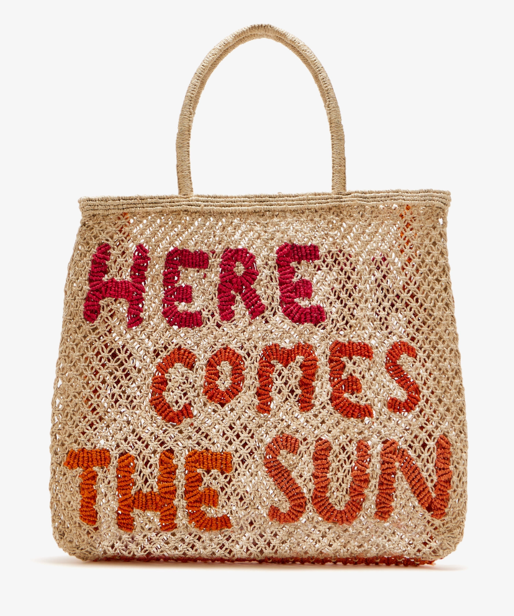 Here Comes The Sun Natural Jute Bag