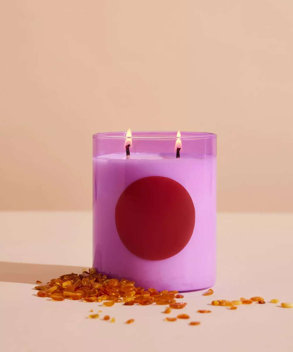 Wxy. Disco Glass Candle - Orris Root and Amber