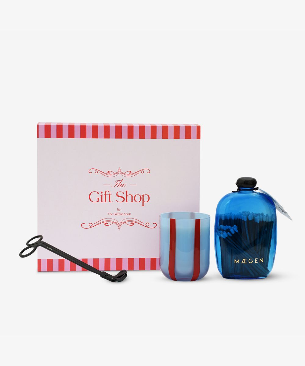 Atina Candle, Bubble Match & Wick Trimmer Set