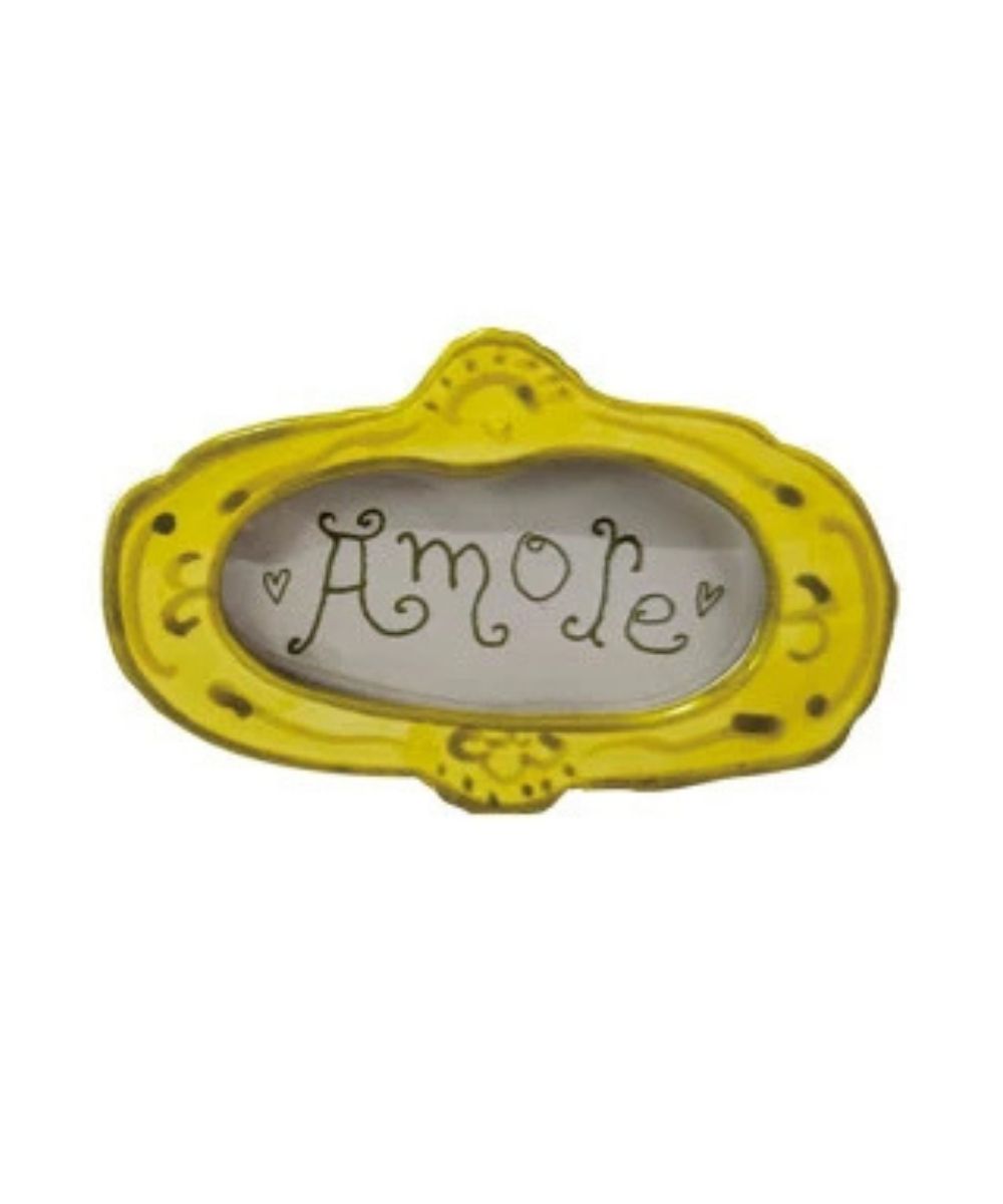 Hand-Painted Mini Photo Frame Magnets with text