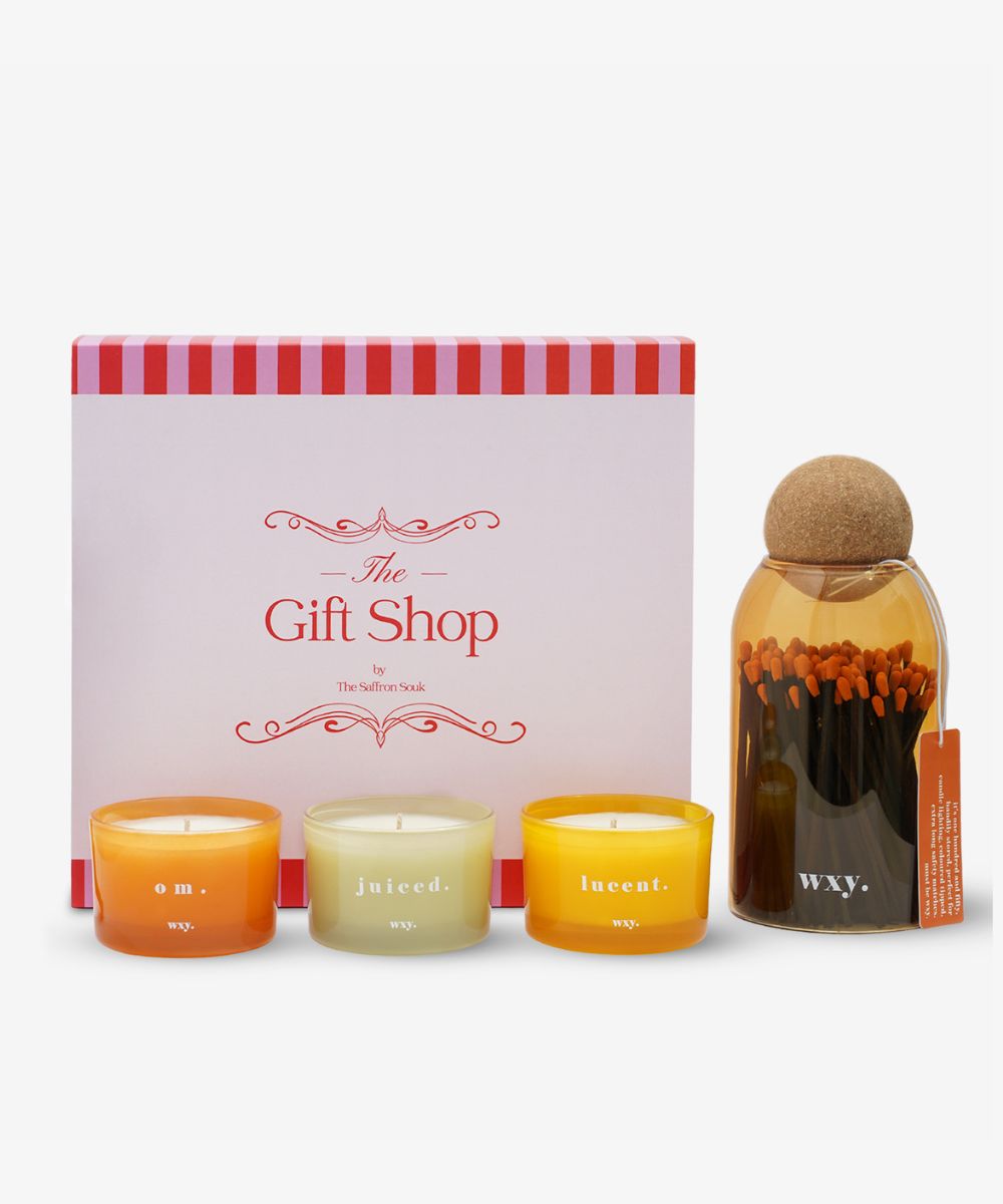 Wxy. Cork Ball Matches & 3 Classic Mini Candles