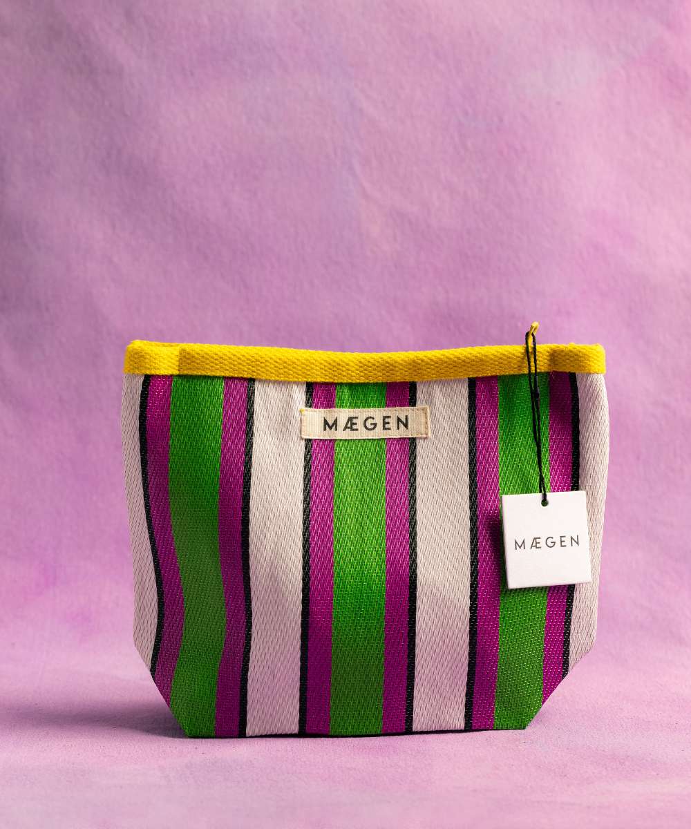 MÆGEN Stripe Pouch