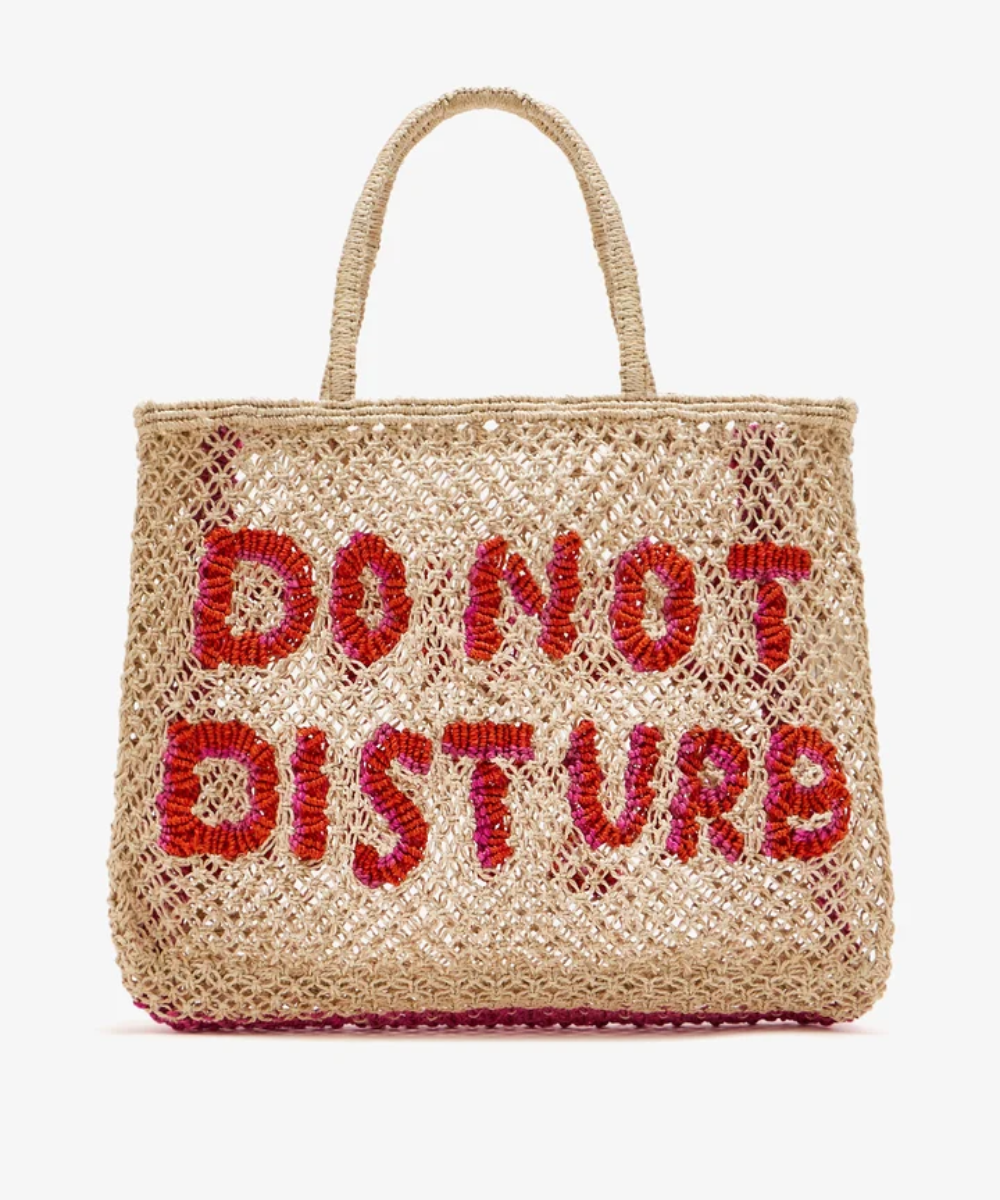 Do Not Disturb Jute Bag