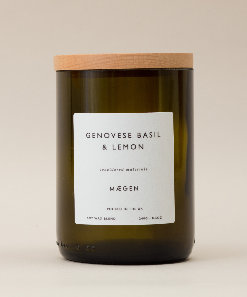 Orchard Candle 9oz – Genovese Basil & Lemon