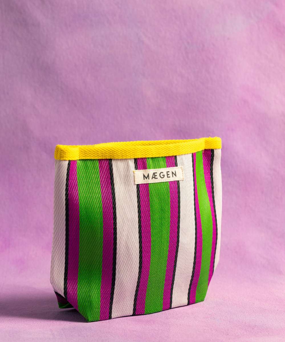 MÆGEN Stripe Pouch