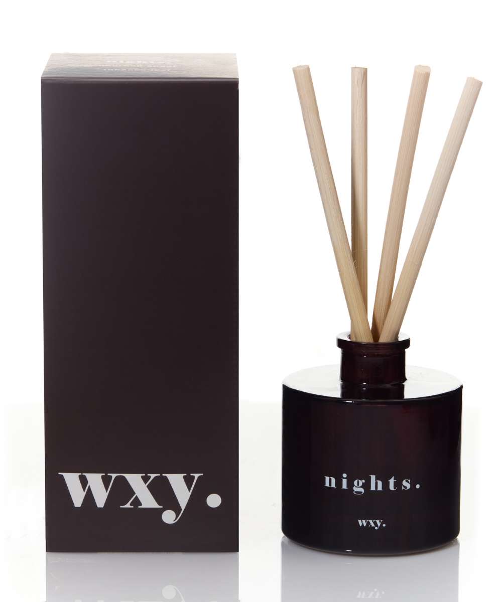 Wxy. Classic Nights Reed Diffuser - Bourbon Sugar and Tabaco Leaf