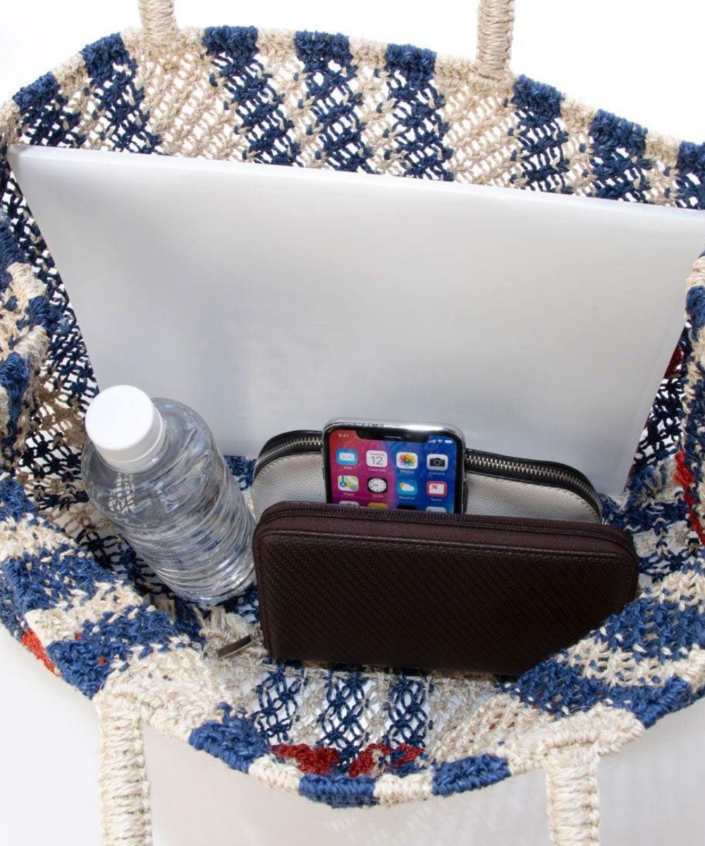 Bevan "Hi CouCou" Jute Tote Bag