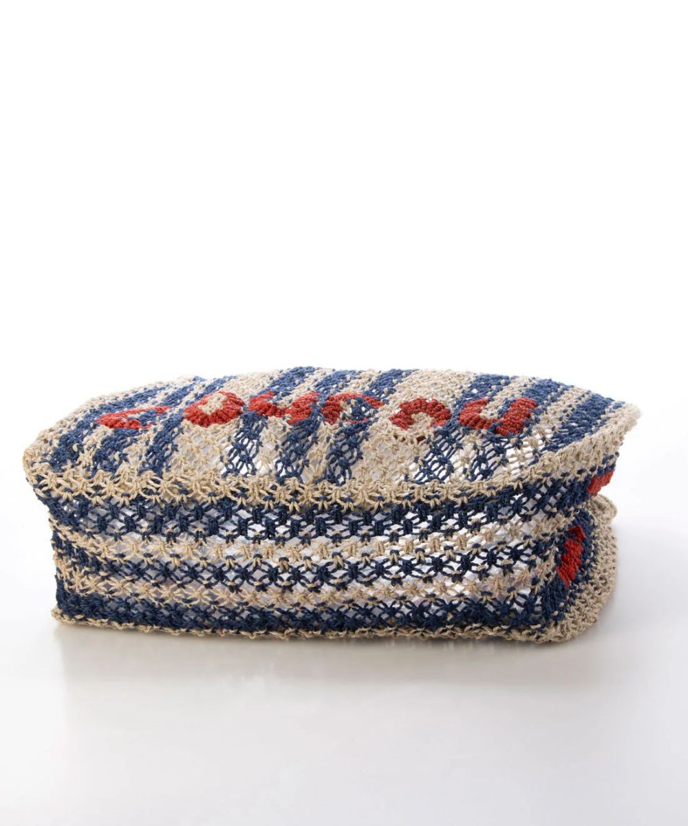 Bevan "Hi CouCou" Jute Tote Bag