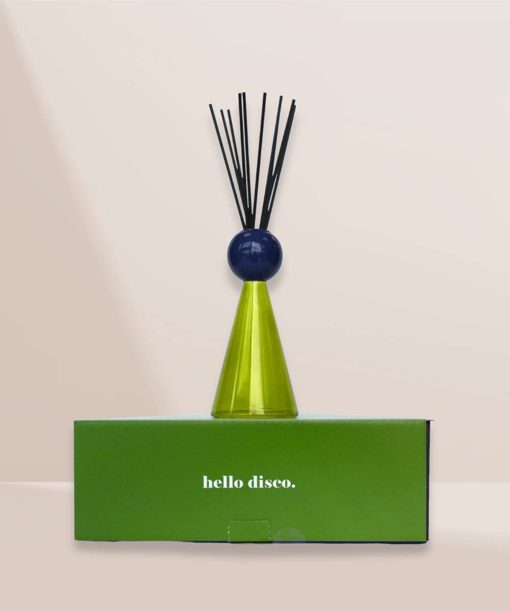 Wxy. Fresh Basil & Sweet Lime Disco Reed Diffuser