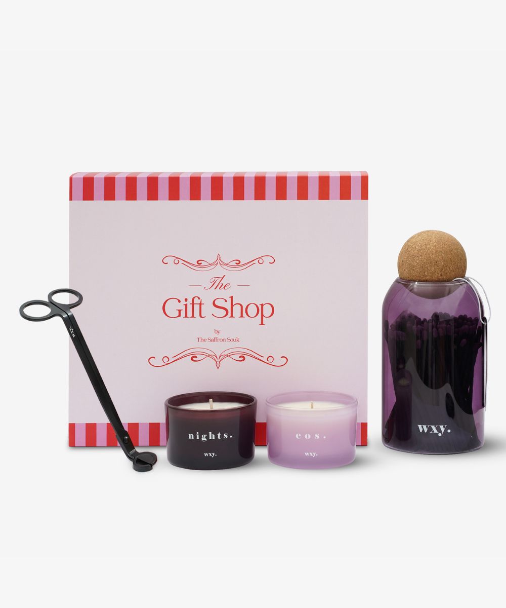 Wxy. Cork Ball Matches With 2 Classic Mini Candles & Wick Trimmer