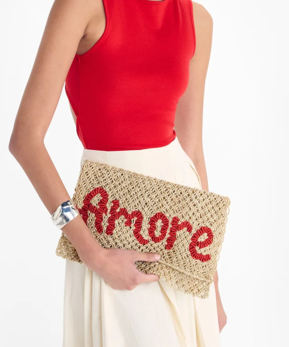 Milly Amore Small Jute Bag