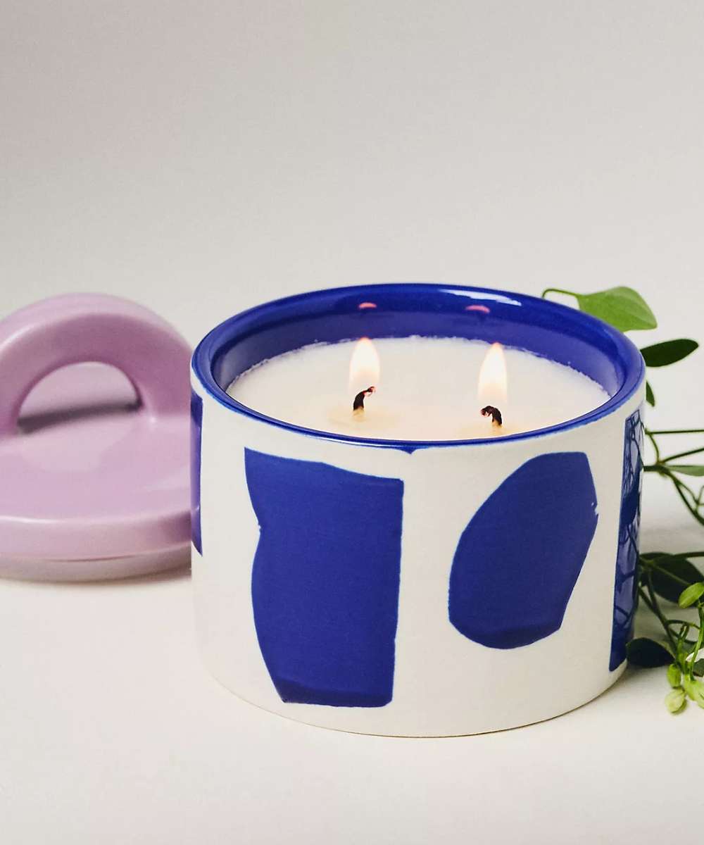 MÆGEN Pablo Pot Ceramic Candle - Fruity Crisp Green Apple
