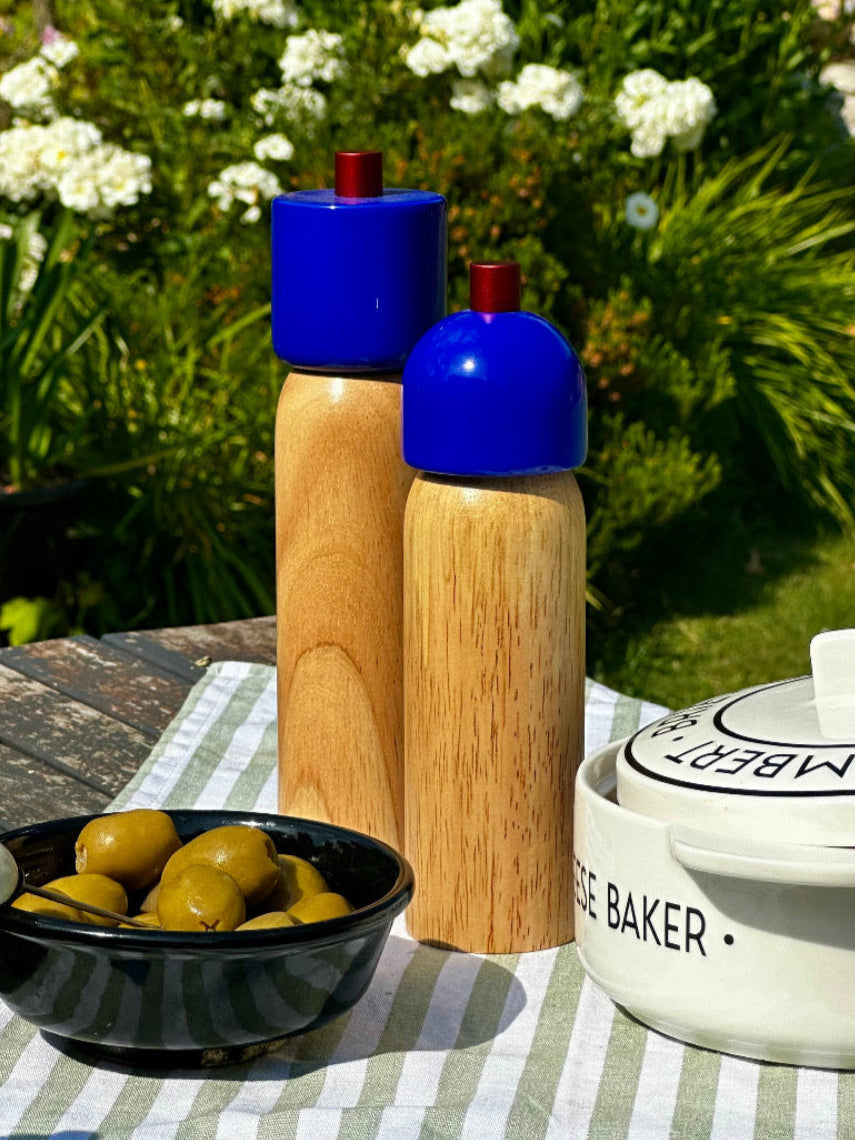 Salt & Pepper Grinder - Navy/Red