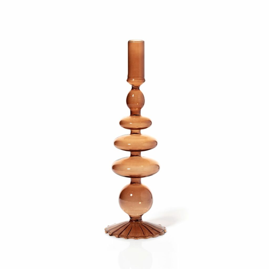 MÆGEN Taper Candle Holder - Champagne