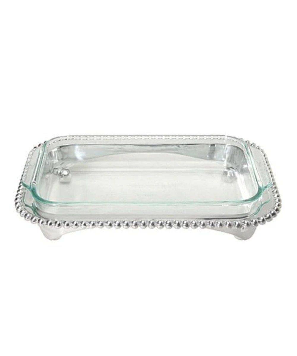 Pearled Oblong Casserole Caddy