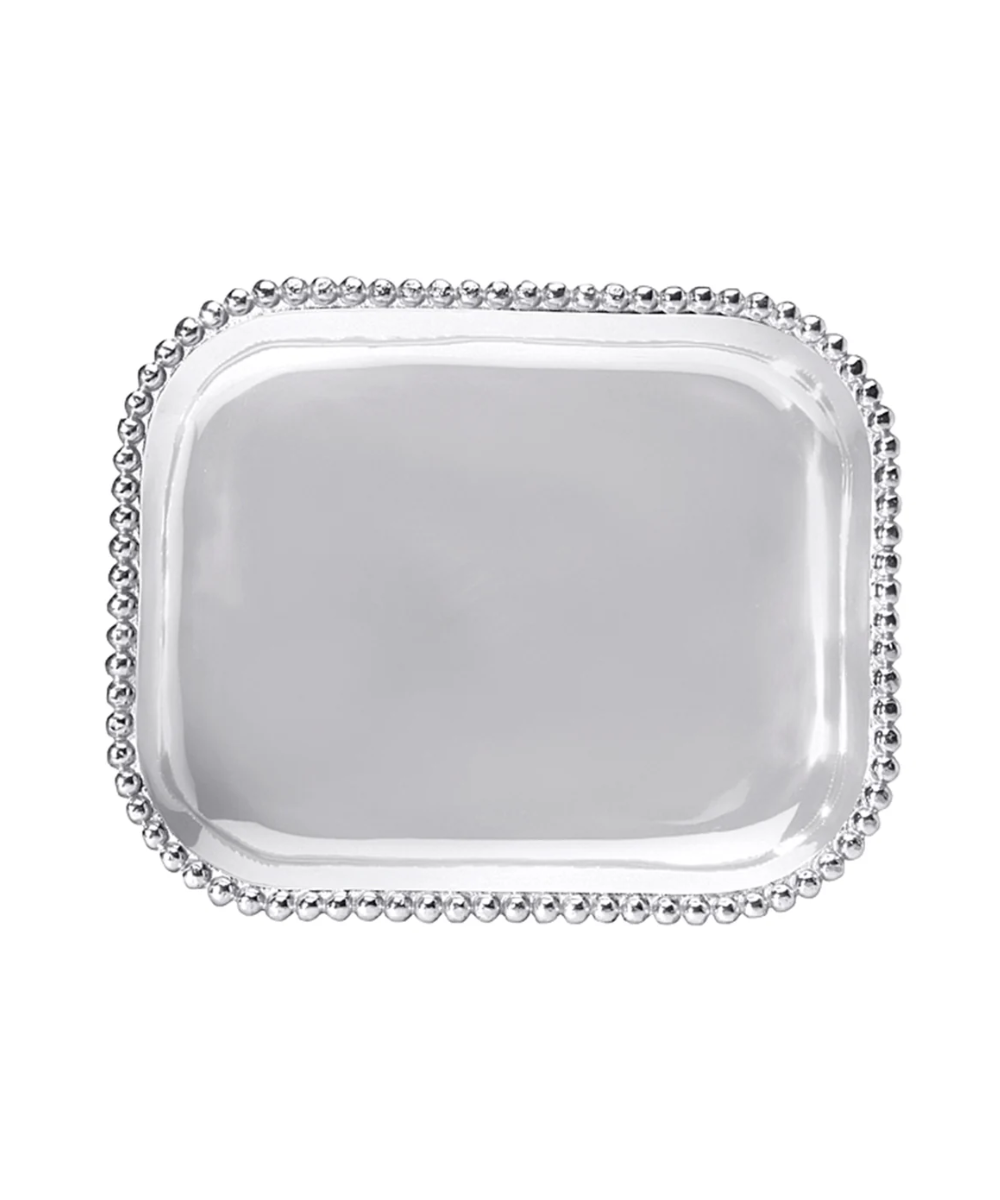 Pearled Rectangular Platter