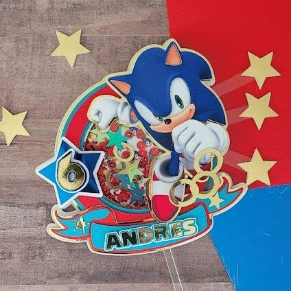 Caketopper Shaker Sonic