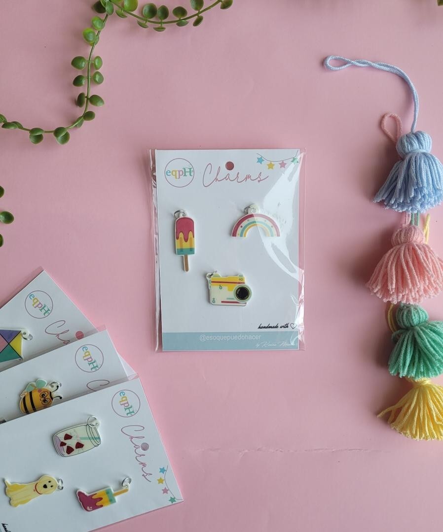 Charms - Dias de Sol - Hand Made Charms (3 Piece)