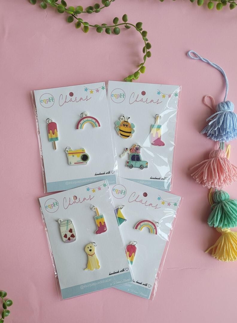 Charms - Dias de Sol - Hand Made Charms (3 Piece)