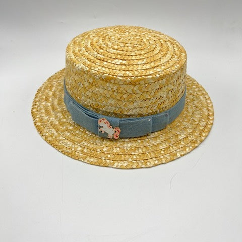 Children summer straw hat