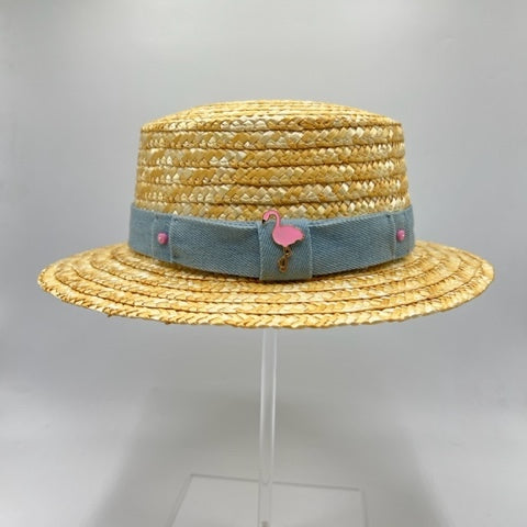 Children summer straw hat