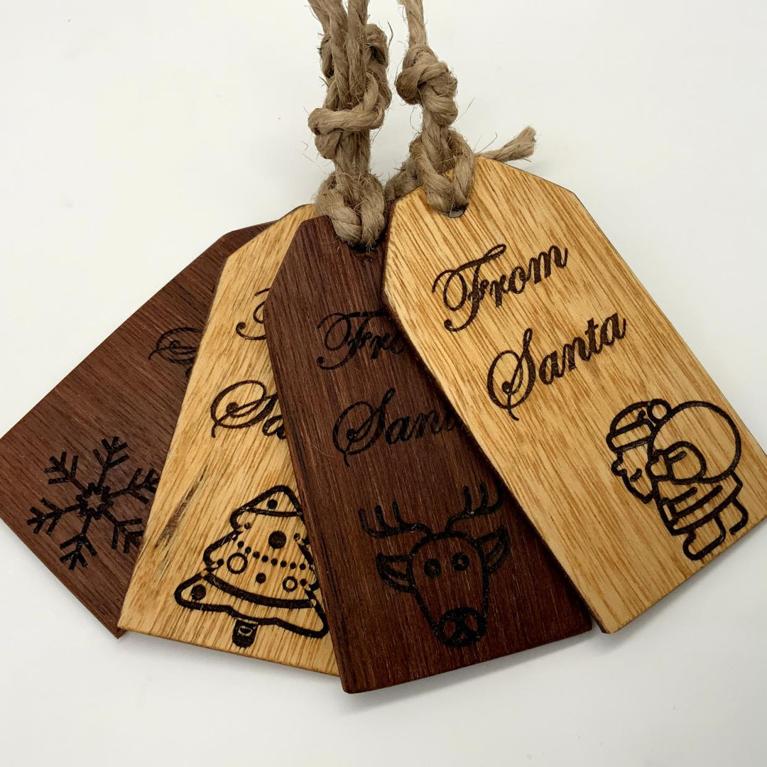 Christmas gift tags From Santa