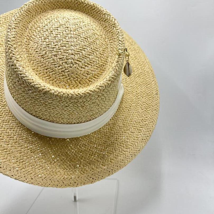Classic and chic boater hat
