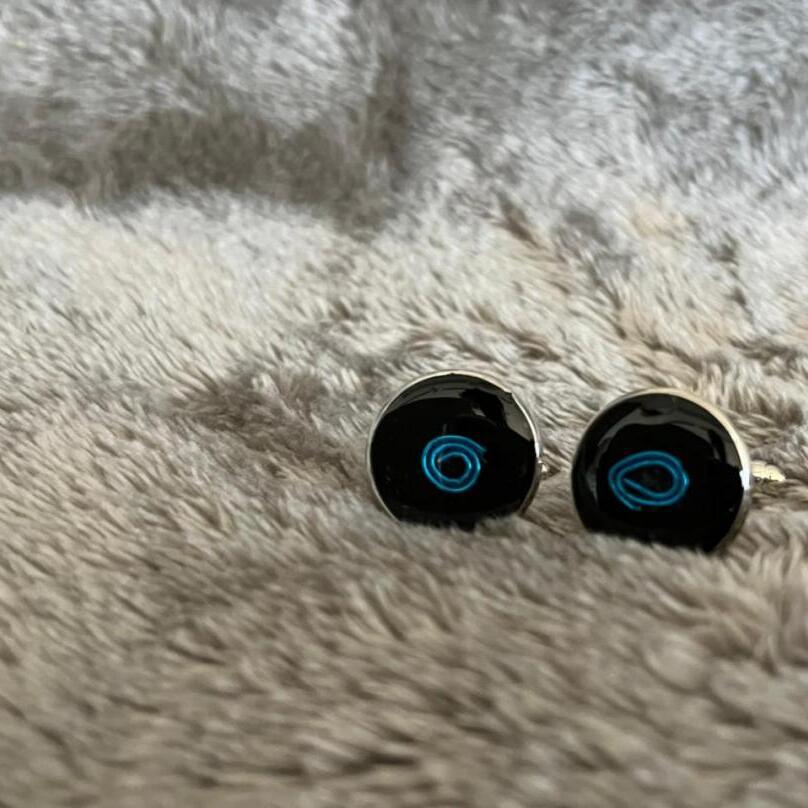 Colors of the Emirates handpainted cufflinks