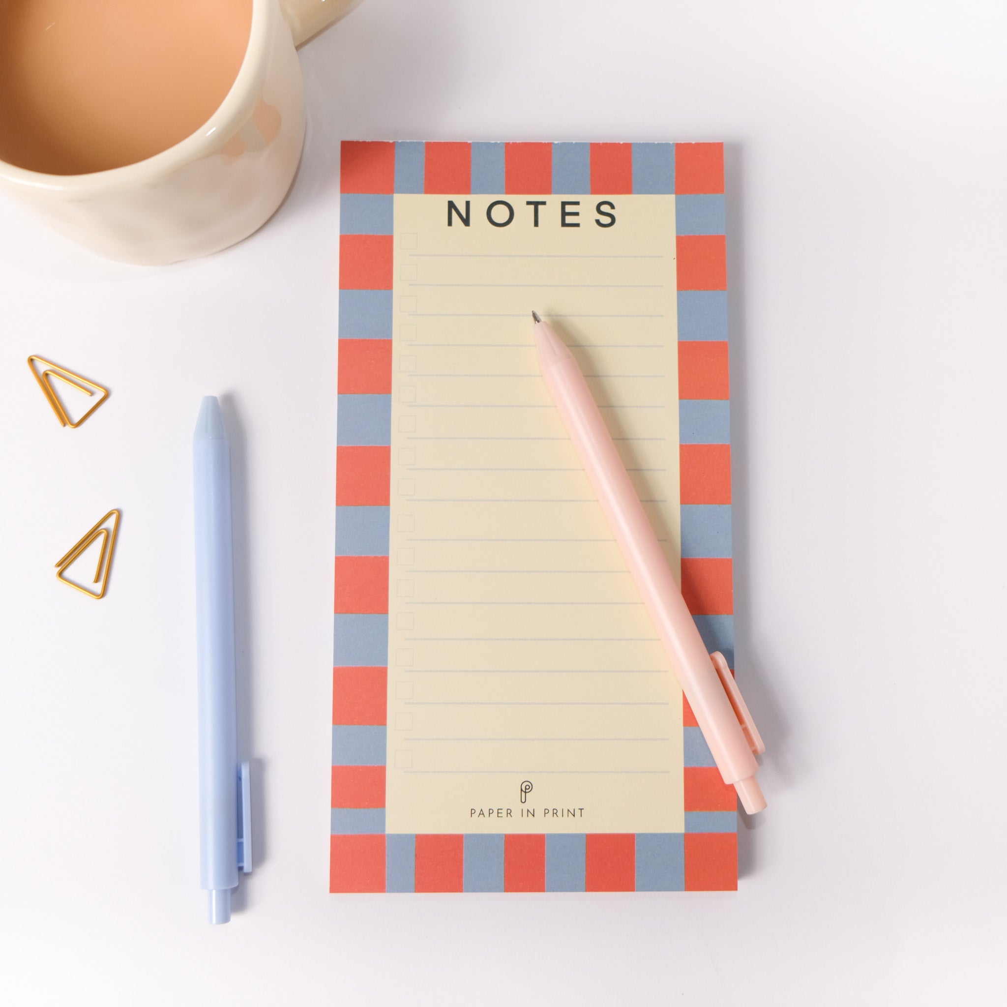 Notepad block stripe