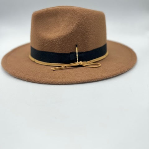 Elegant brown fedora