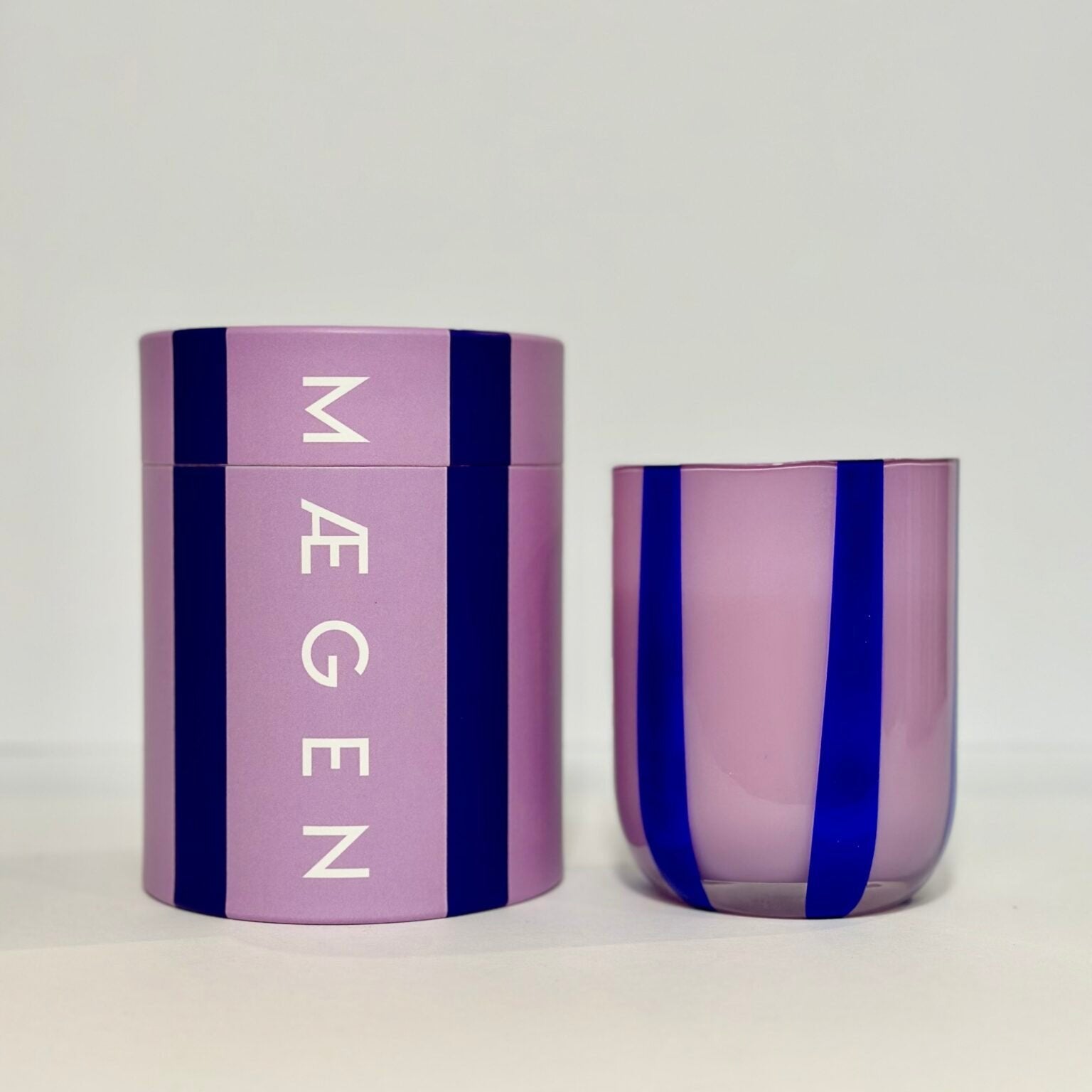 MÆGEN Atina Glass Candle - Black Currant & Oud