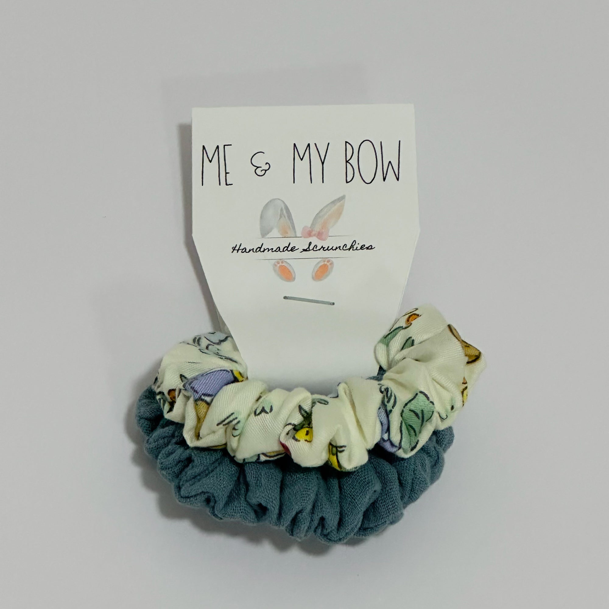 Mother Rabbit Set of 2 Skinny Scrunchies