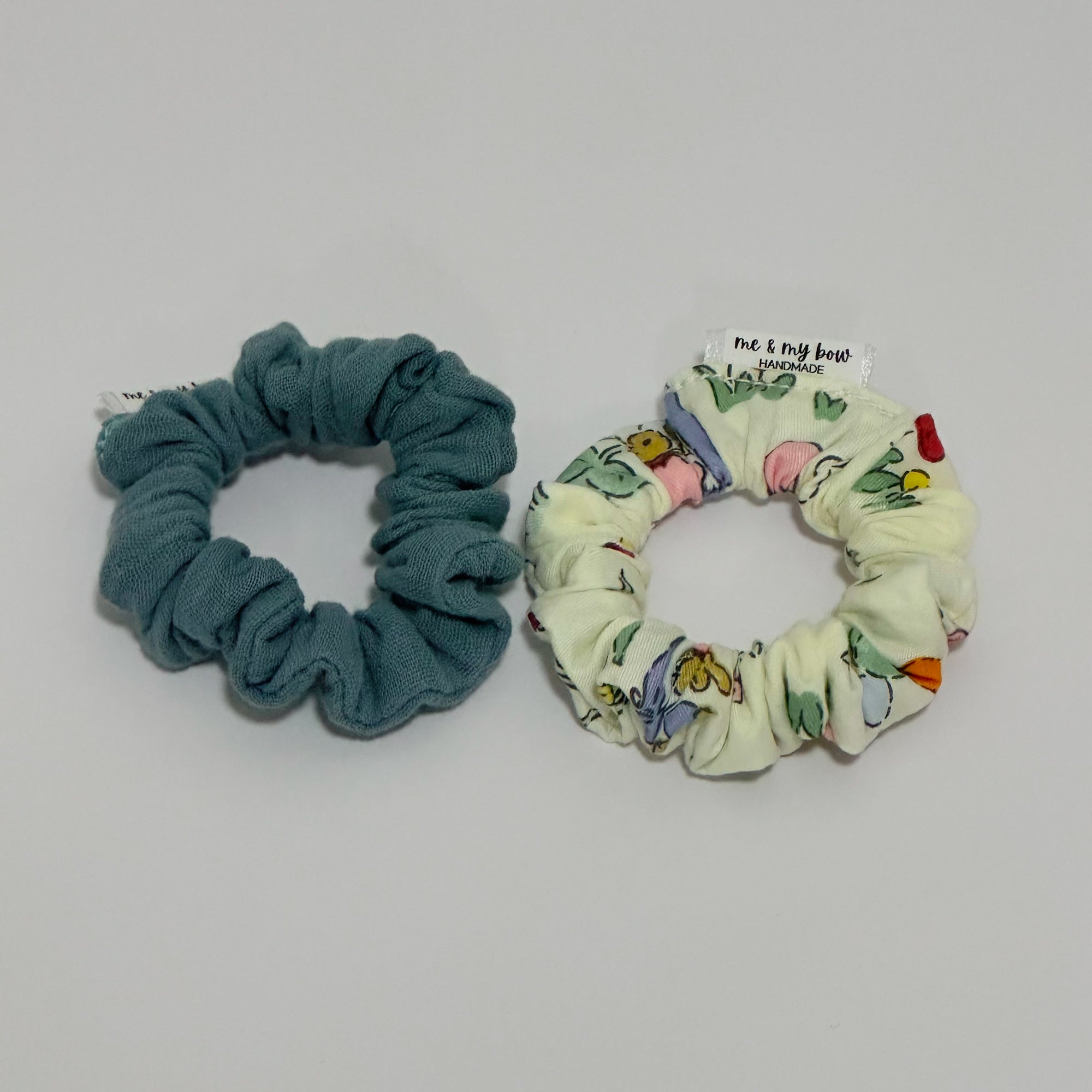 Mother Rabbit Set of 2 Skinny Scrunchies