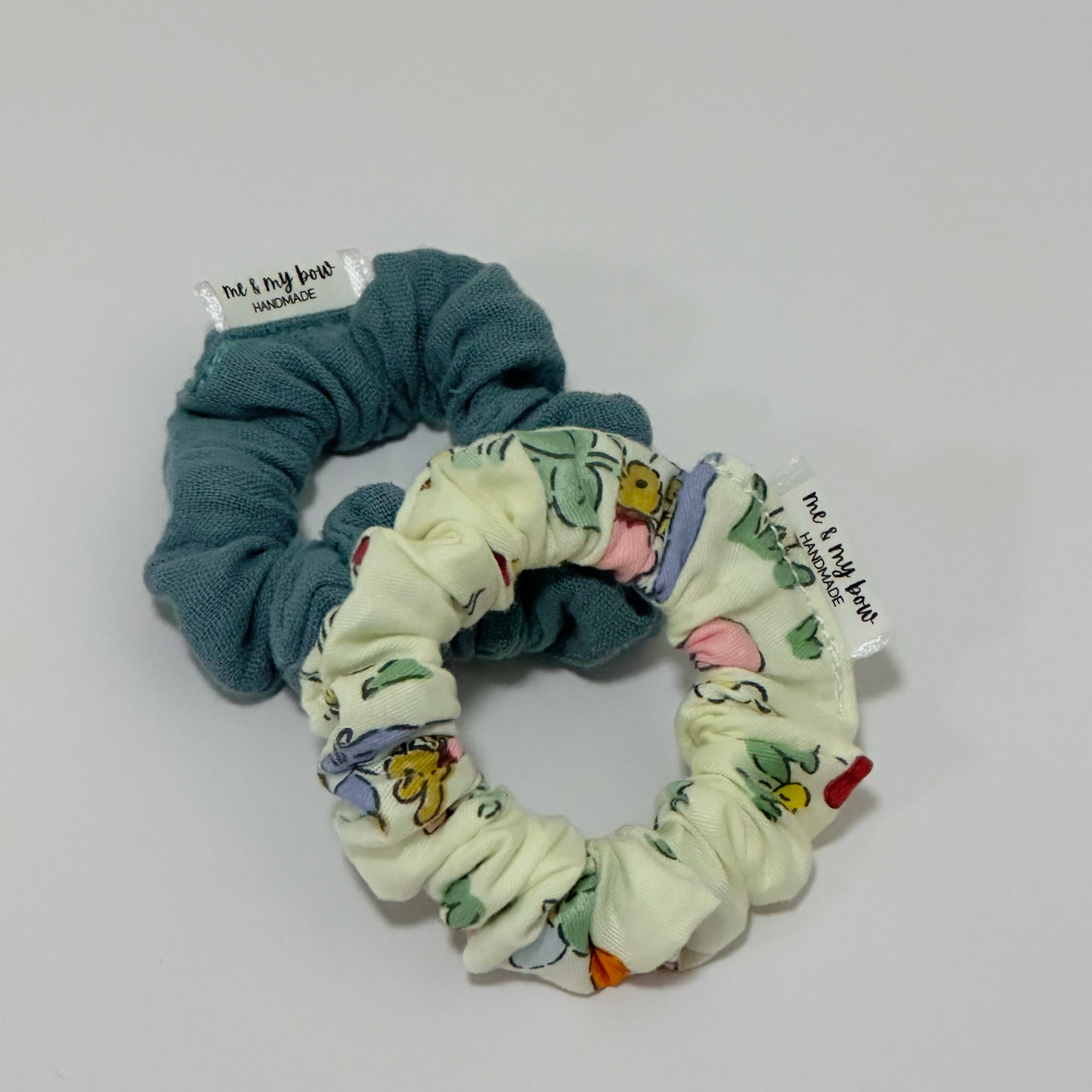 Mother Rabbit Set of 2 Skinny Scrunchies