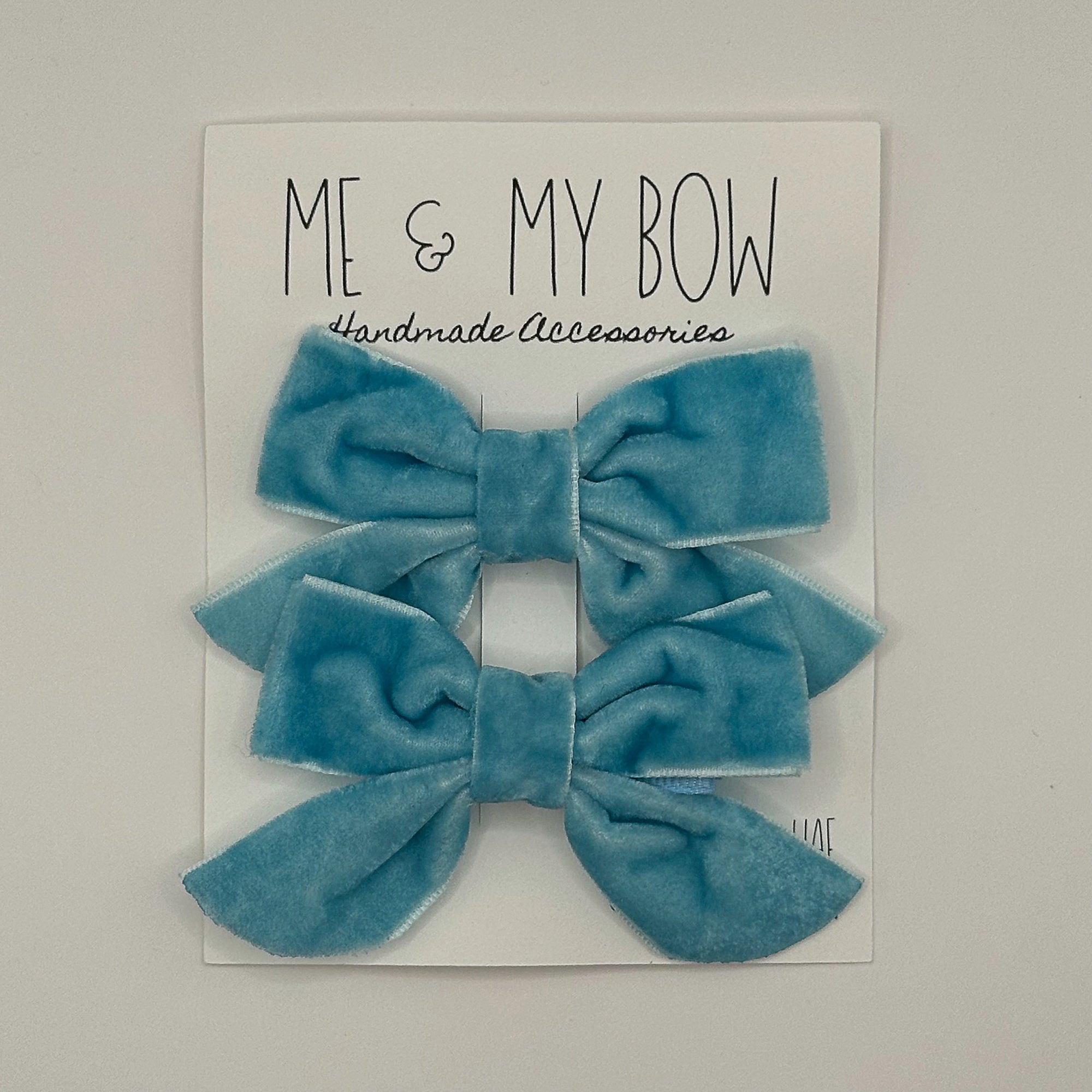 Bestseller | VELVET BUTTERFLY BOWS for Girls | Set of 2 Hair Clips | Perfect to Match Dresses and Outfits | Spring Summer Vibes