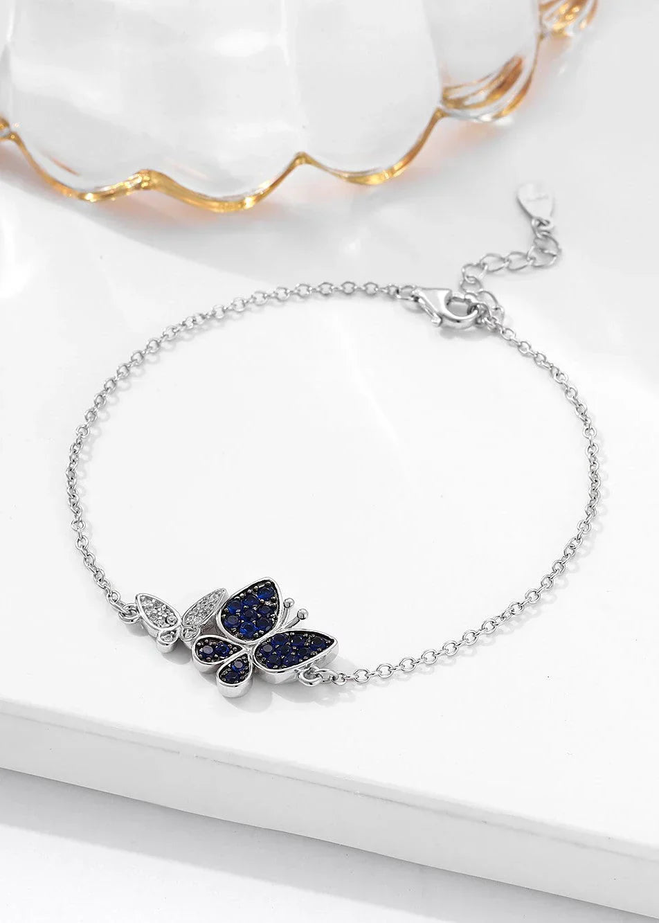 Blue Aura Statement Bracelet