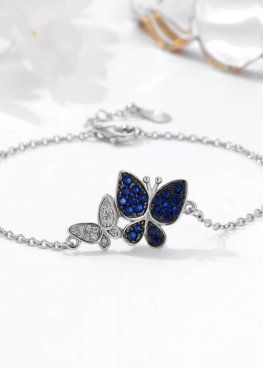 Blue Aura Statement Bracelet