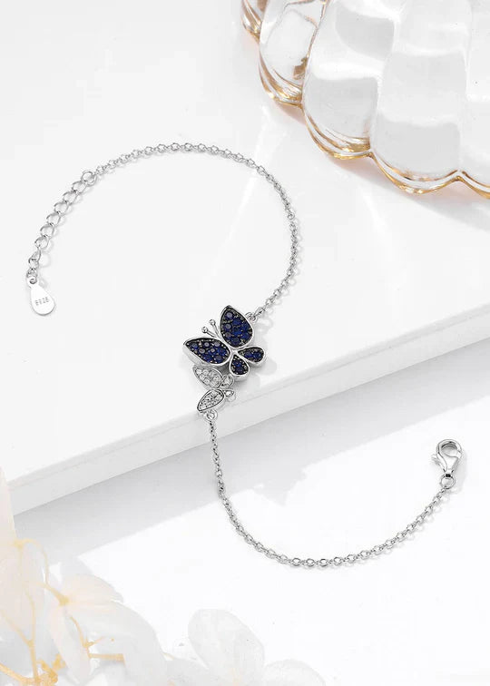 Blue Aura Statement Bracelet